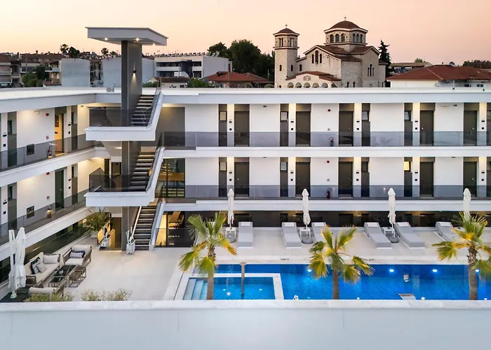 Bareti Boutique Estate 아파트호텔 Kallithea (Chalkidiki)